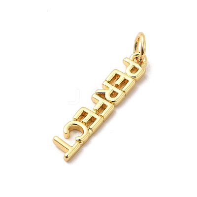 Brass Pendants KK-I364-11G-01-1