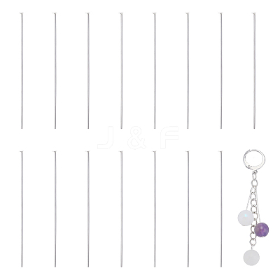 925 Sterling Silver Flat Head Pins STER-UN0001-15A-1