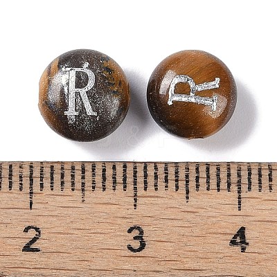Natural Tiger Eye Beads G-L524-20R-02-1