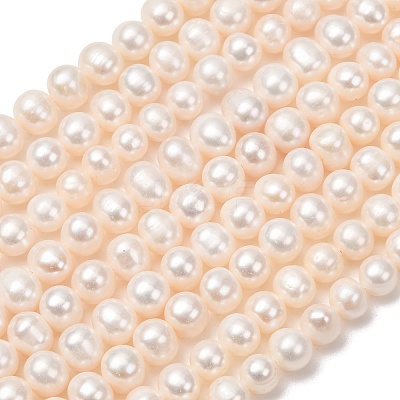 Natural Cultured Freshwater Pearl Beads Strands PA-CBABE82-15E-1