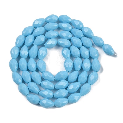 Opaque Solid Color Beads Strands LS-EGLA-N013-P4mm-D10-1