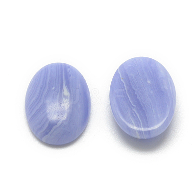 Natural Striped Agate/Banded Agate Cabochons X-G-R415-13x18-16-1