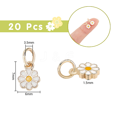 20Pcs Alloy Enamel Charms DIY-NB0012-71-1