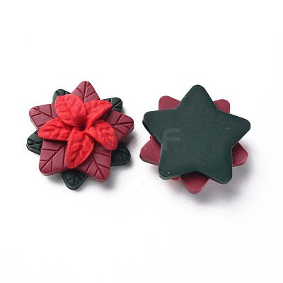 Handmade Polymer Clay Cabochons CLAY-T017-19-1