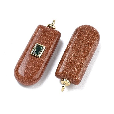 Synthetic Goldstone Pendants KK-C251-01H-02-1
