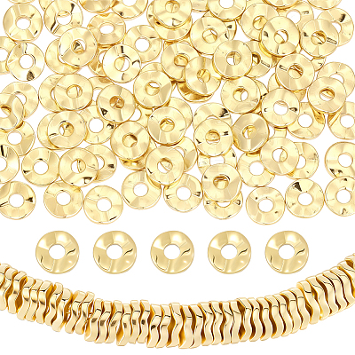 90Pcs Brass Beads KK-BBC0025-87A-1