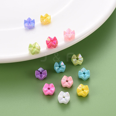 Opaque Acrylic Beads TACR-S153-38I-1