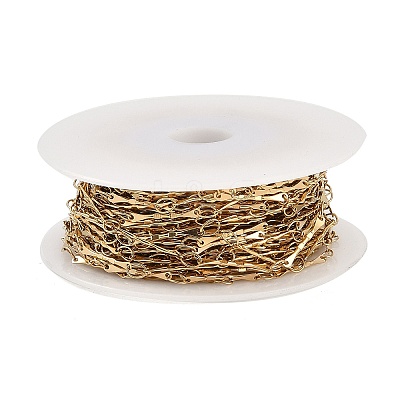 Ion Plating(IP) 304 Stainless Steel Twist Oval Link Chains CHS-K017-04G-1