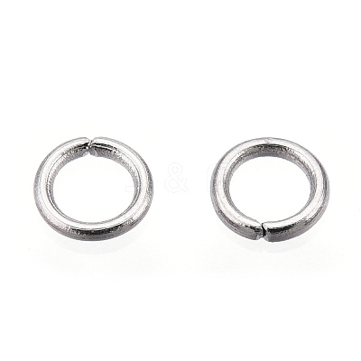 Tarnish Resistant 304 Stainless Steel Open Jump Rings STAS-R065-45-1