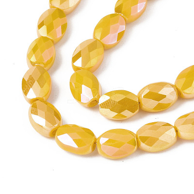 Electroplate Glass Beads Strands EGLA-S194-11A-A06-1