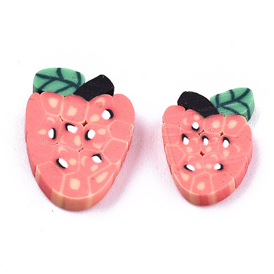 Handmade Polymer Clay Cabochons X-CLAY-T016-23-1