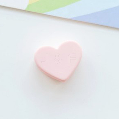 Rubberized Style Opaque Acrylic Beads MACR-WH0007-52B-1