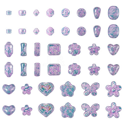 50G Opaque Acrylic Beads OACR-TA0003-85-1