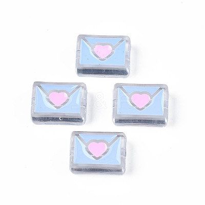 Transparent Acrylic Beads X-ACRC-S039-11-1