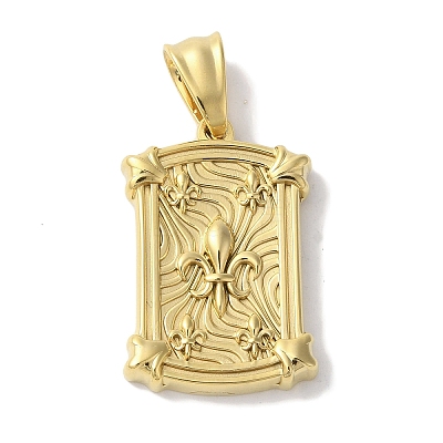 Ion Plating(IP) 304 Stainless Steel Pendants X-STAS-Z075-11G-1