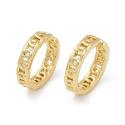 Brass Cuff Earrings EJEW-H154-04G-1
