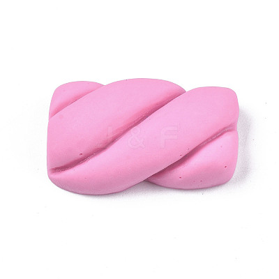Marshmallow Opaque Resin Decoden Cabochons X-CRES-S307-042-1