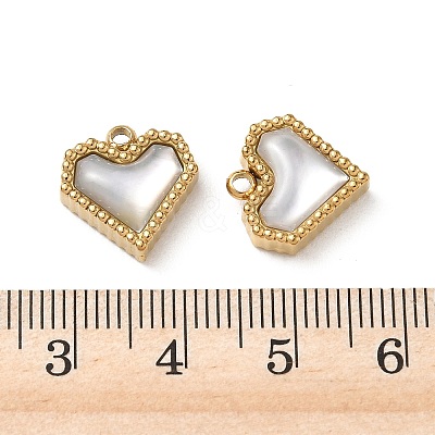Natural Freshwater Shell Pendants STAS-G397-05G-01-1