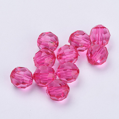Transparent Acrylic Beads TACR-Q257-12mm-V08-1
