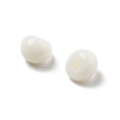 Acrylic Imitation Pearl Beads OACR-D300-01E-1