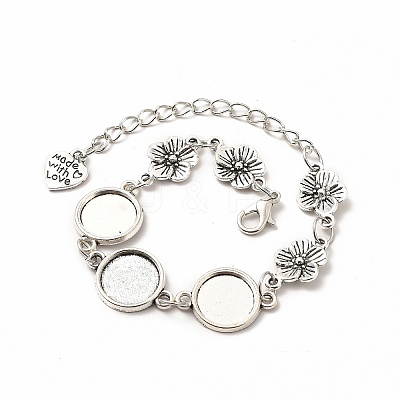Alloy Bracelets & Anklets Making MAK-M027-04AS-1