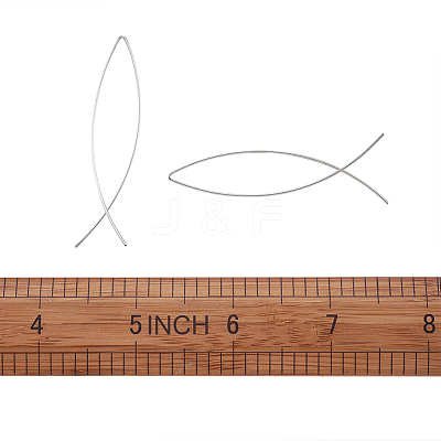 Minimalist Brass Earrings EJEW-TA0010-01S-1