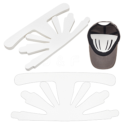 Paper Hat Shaper Insert for Baseball Caps LS-AJEW-WH0460-093-1