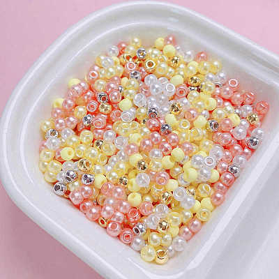 Opaque Acrylic Beads OACR-CJC0001-28G-1