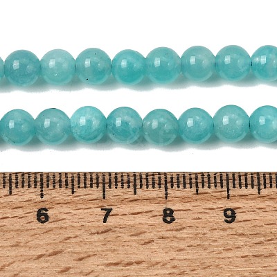 Natural Amazonite Beads Strands GG-CBA54CC-B01-6mm-1