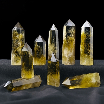 Tower Natural Citrine Display Decorations PW-WG89004-01-1