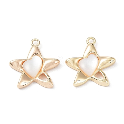 Brass Pendants KK-C031-06G-1