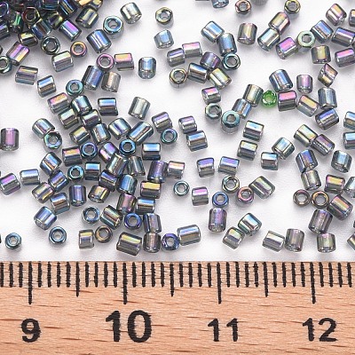Glass Bugle Beads SEED-S032-10A-172-1