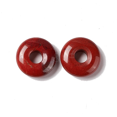 Natural Red Jasper Pendants X-G-E135-03L-1