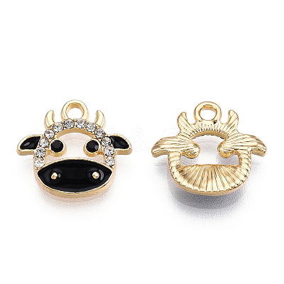 Eco-Friendly Zinc Alloy Charms X-FIND-N048-039-NR-1