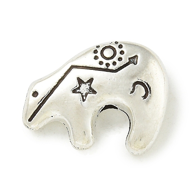 Tibetan Style Alloy Beads FIND-U015-40AS-1