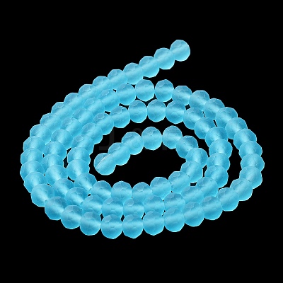 Transparent Glass Beads Strands EGLA-A034-T3mm-MD08-1