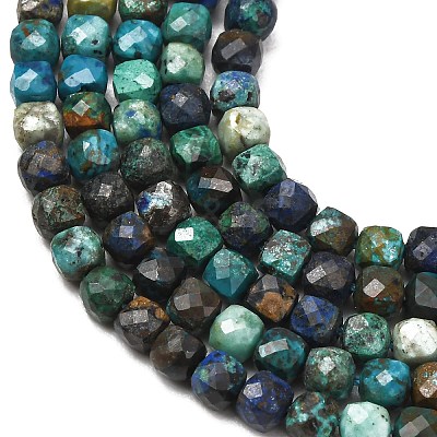 Natural Chrysocolla and Lapis Lazuli Beads GG-CBA9631-B03-04-1