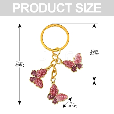 Alloy Enamel Keychain KEYC-YW00017-01-1