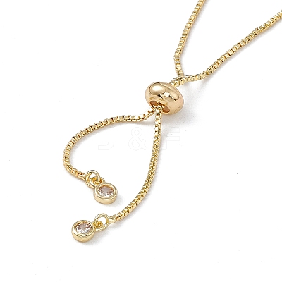 Brass Box Chains Slider Bracelet Makings KK-E068-VD012-2-1