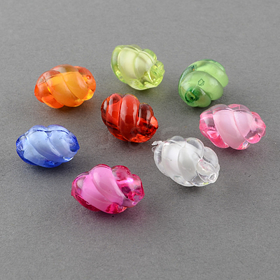 Transparent Acrylic Beads TACR-S107-14mm-M-1