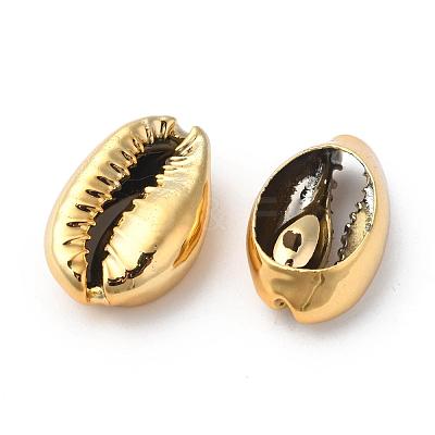 Electroplated Shell Beads BSHE-O017-13G-1