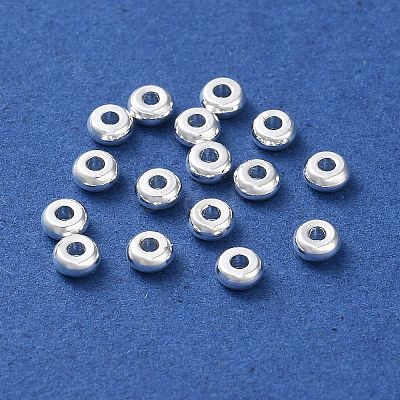 Rack Plating Brass Spacer Beads KKB-I709-02A-S-1
