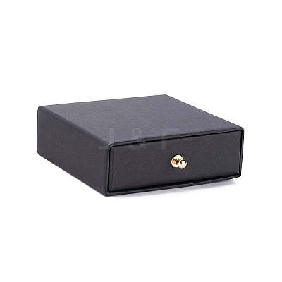 Square Paper Drawer Jewelry Set Box CON-C011-03A-01-1