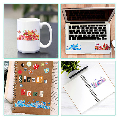 2M PET Waterproof Plastic Stickers DIY-TAC0001-83C-1