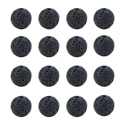 DIY Natural Lava Rock Bead Stretch Bracelet Making Kits DIY-CJ0001-21D-1