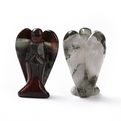 Gemstone Display Angel Decor Healing Stones G-O200-03H-1
