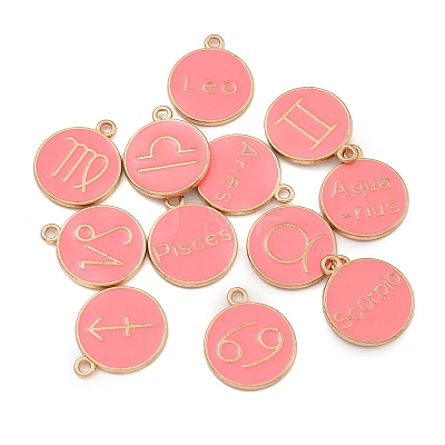 Alloy Enamel Pendants ENAM-XCP0001-45B-02-1