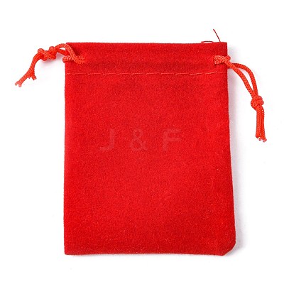 Velvet Cloth Drawstring Bags TP-C001-50x70mm-M-1