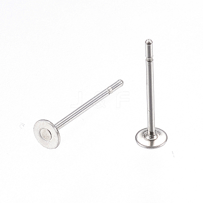 Non-Tarnish 304 Stainless Steel Stud Earring Findings A-STAS-D448-088P-2mm-1