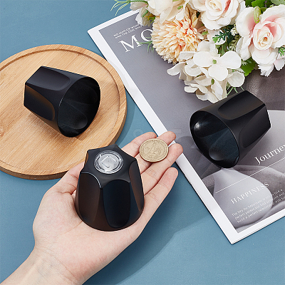 3Pcs Alloy and Iron Bathroom Sink Faucet Knobs Replacement FIND-GO0004-09B-1